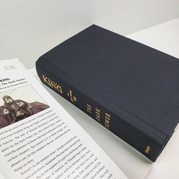 Stephen King Dark Tower VII Book First Edition Grant Whelan Hardcover Unread - Picture 6 of 10